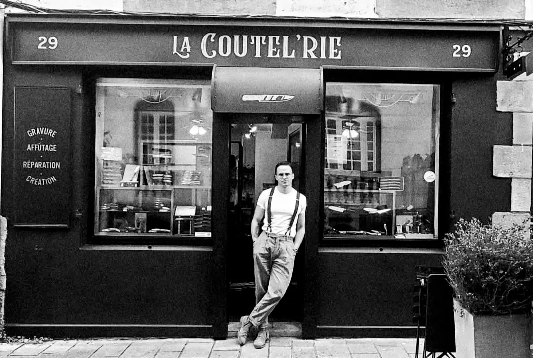 Devanture de la boutique La Coutel'Rie à Auray